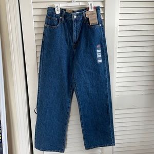 Levi high waisted straight leg jeans